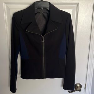 Black zippered jacket